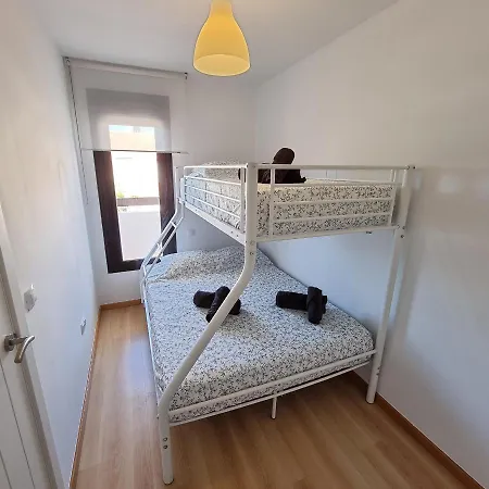 Paraiso Playa: Beachfront Attic With Private Solarium Apartment Vera