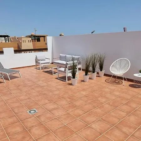 Paraiso Playa: Beachfront Attic With Private Solarium * Vera